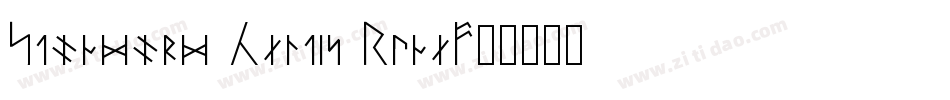 Standard Celtic Rune字体转换